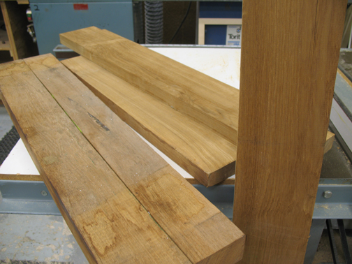 full 2 x full 4 reclaimed teak