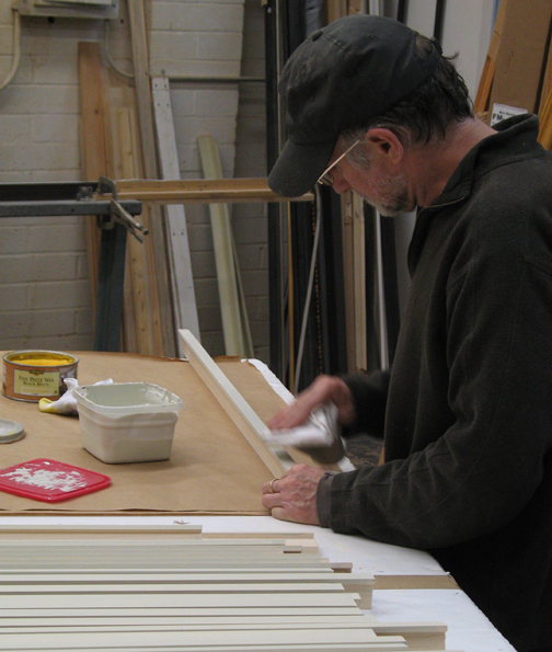 Custom frame finishing @ The Frame Maker