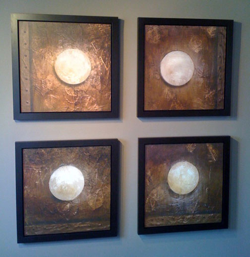 Bodhi Meditation series printed on ECOR™ advanced environmental composite