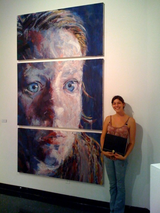 Jessica Siemens, "Business of Art" scholarship winner