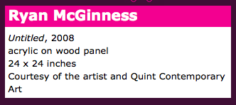 Ryan McGinness, MCASD Auction catalogue